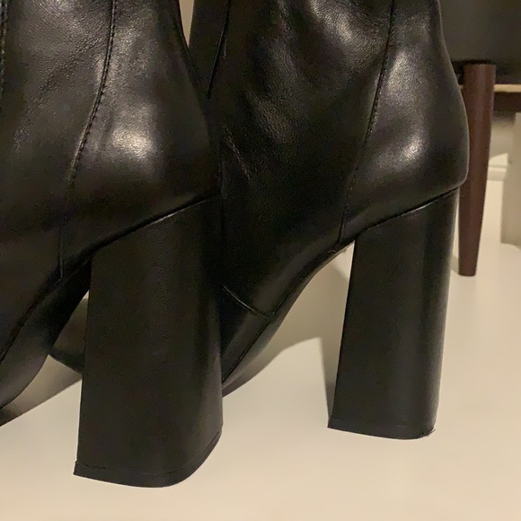 Steve Madden Womens trix Almond Toe Ankle Fashion Boots - Picture 10 of 12